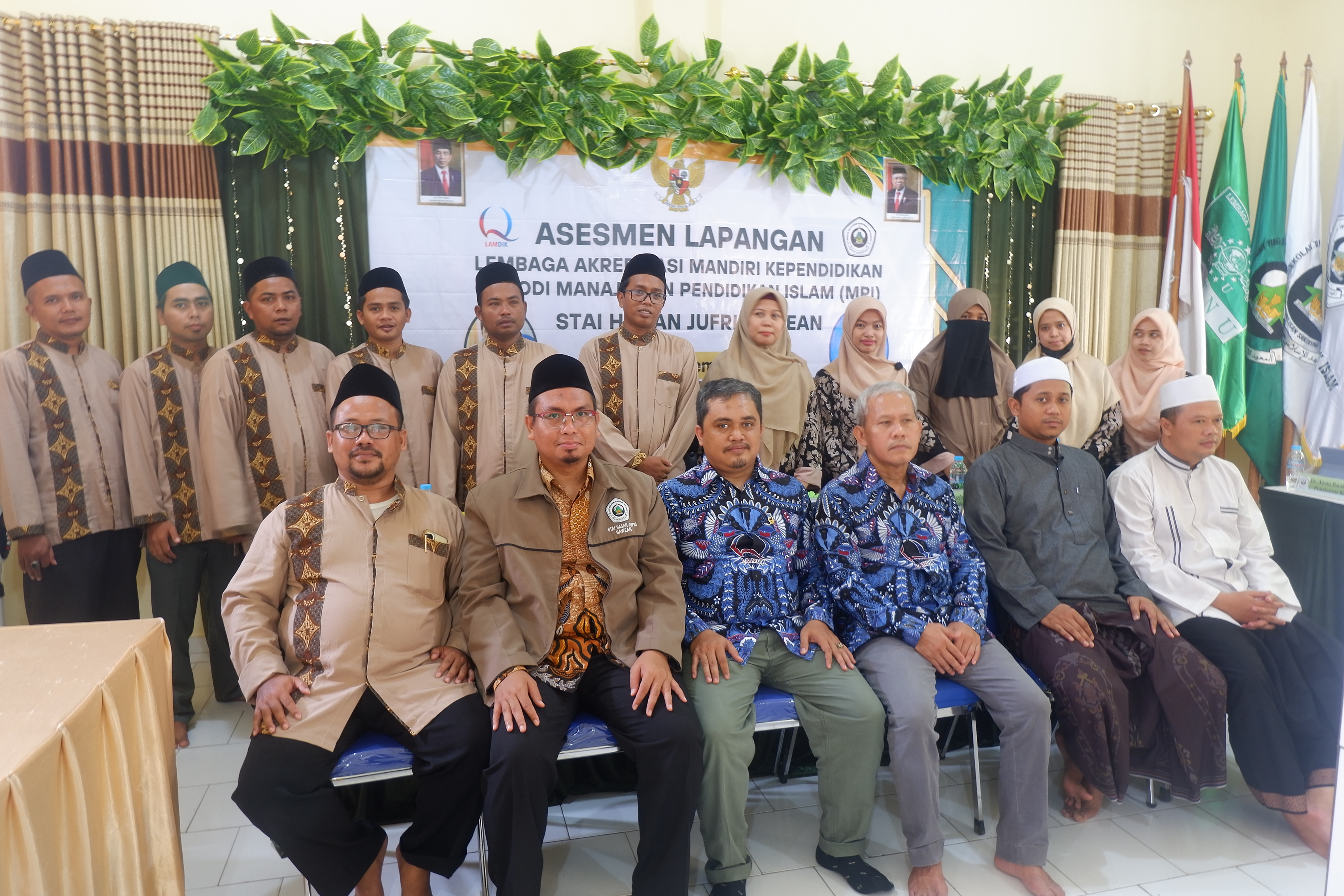 Asesmen Lapangan oleh LAMDIK, Prodi MPI STAI Hasan Jufri Optimis Raih Akreditasi Baik Sekali